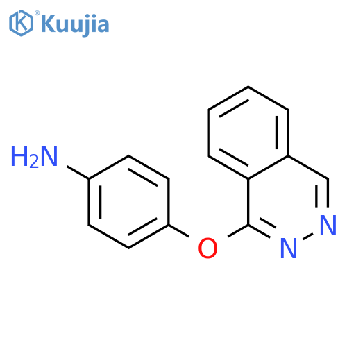 4-(phthalazin-1-yloxy)aniline structure
