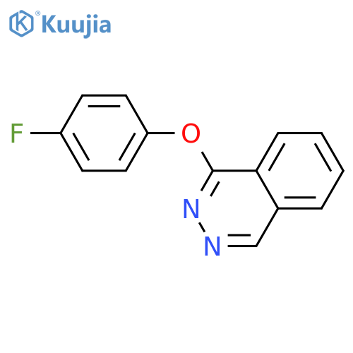 Phthalazine,1-(4-fluorophenoxy)- structure
