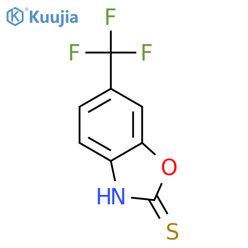 6-(Trifluoromethyl)-1,3-benzoxazole-2-thiol structure