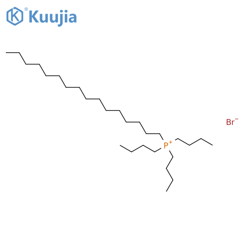 tributyl(hexadecyl)phosphonium;bromide structure