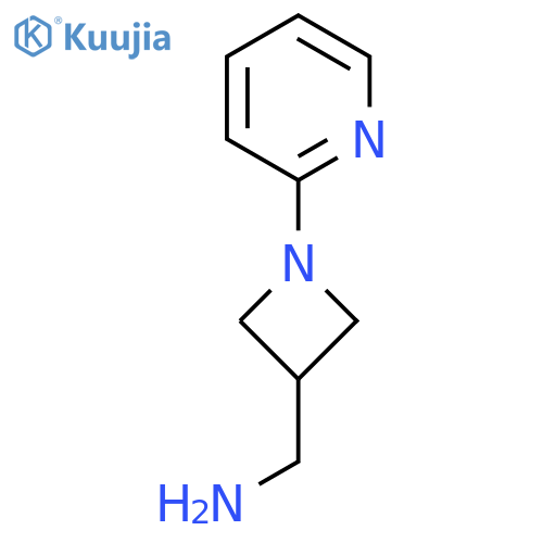(1-(Pyridin-2-yl)azetidin-3-yl)methanamine structure