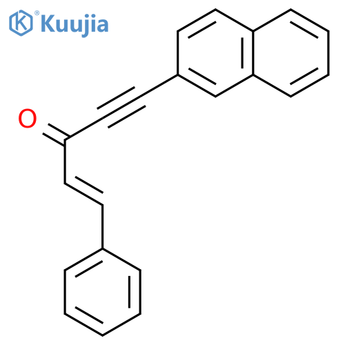 1-Penten-4-yn-3-one, 5-(2-naphthalenyl)-1-phenyl-, (1E)- structure
