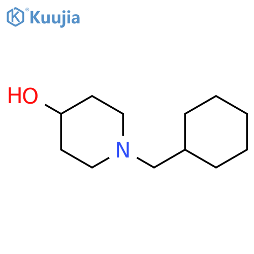 1-(cyclohexylmethyl)piperidin-4-ol structure