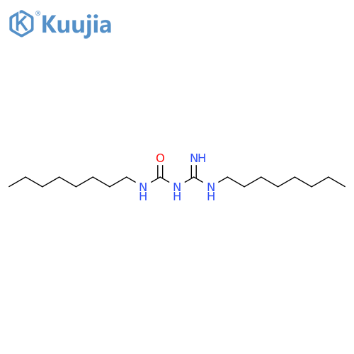 Urea, N-octyl-N'-[(octylamino)iminomethyl]- structure