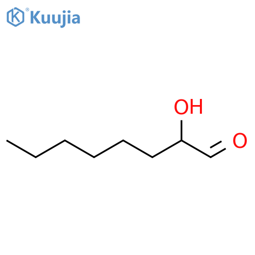 Octanal, 2-hydroxy- structure