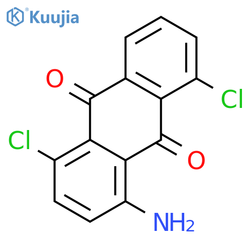 9,10-Anthracenedione, 4-amino-1,5-dichloro- structure