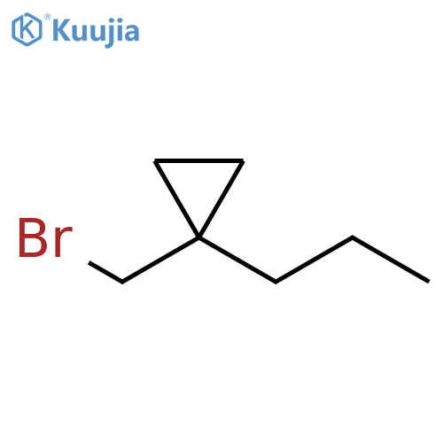 Cyclopropane, 1-(bromomethyl)-1-propyl- structure