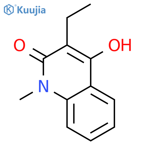 3-Ethyl-4-hydroxy-1-methylquinolin-2(1H)-one structure
