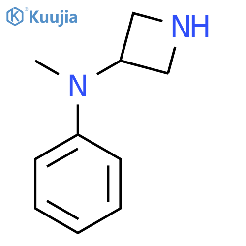 N-Methyl-N-phenylazetidin-3-amine structure