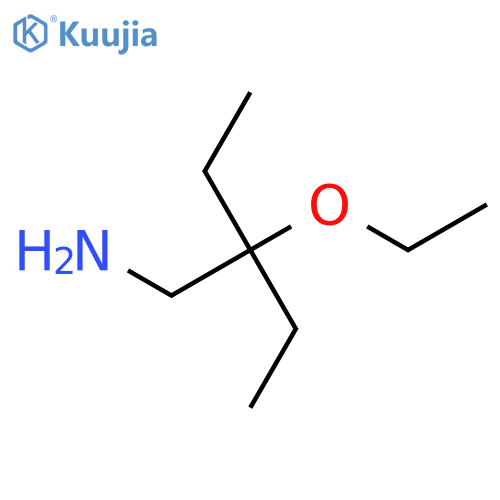 3-(Aminomethyl)-3-ethoxypentane structure