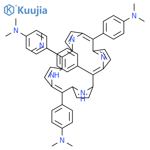 5,10,15,20-Tetrakis(4-dimethylaminophenyl)porphyrin structure