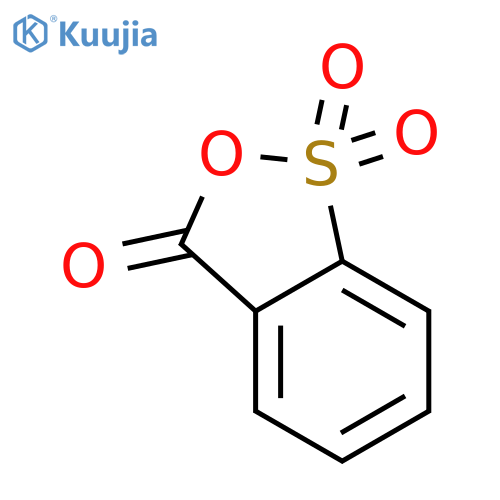 Benzoic acid, 2-sulfo-, 1,1'-anhydride structure