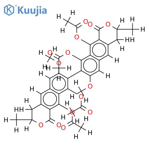 Tetra-Ac-Vioxanthin structure