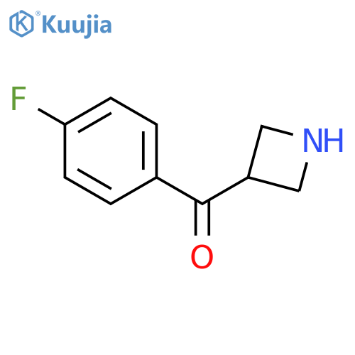 3-(4-fluorobenzoyl)azetidine structure