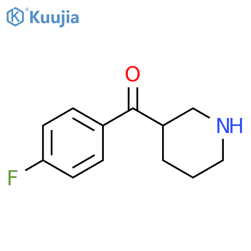 3-(4-fluorobenzoyl)piperidine structure