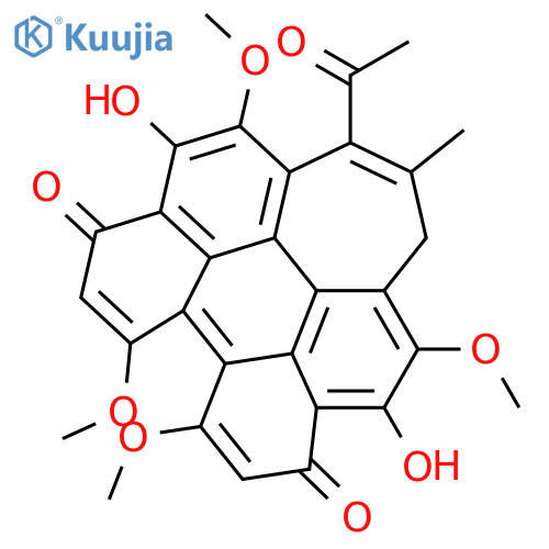 Hypocrellin C structure