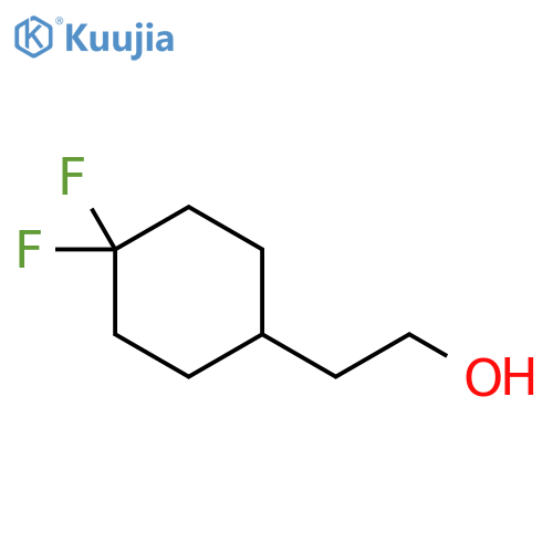 2-(4,4-Difluorocyclohexyl)ethan-1-ol structure