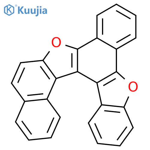 Benzo[g]benzofuro[3,2-e]naphtho[2,1-b]benzofuran structure