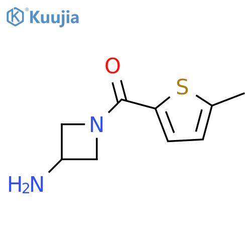 1-(5-methylthiophene-2-carbonyl)azetidin-3-amine structure