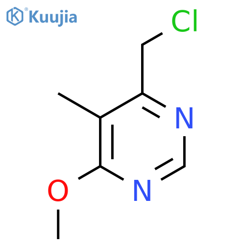 4-(chloromethyl)-6-methoxy-5-methyl-pyrimidine structure