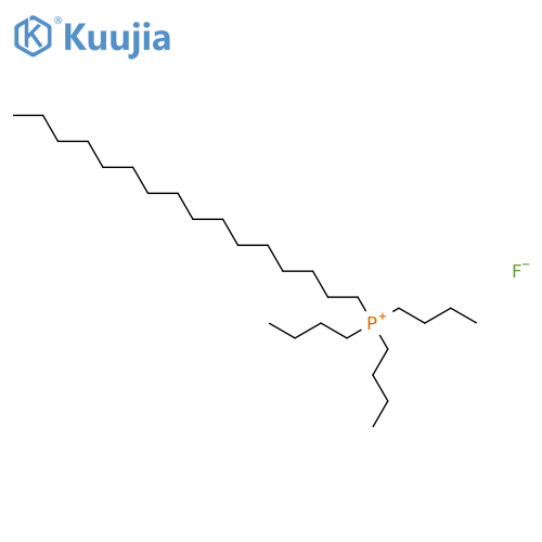 Phosphonium, tributylhexadecyl-, fluoride structure