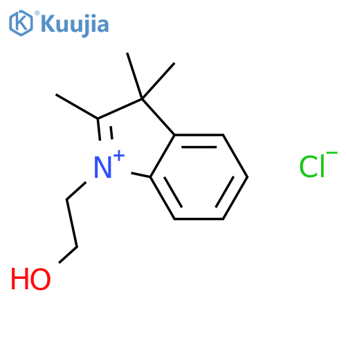 3H-Indolium, 1-(2-hydroxyethyl)-2,3,3-trimethyl-, chloride structure