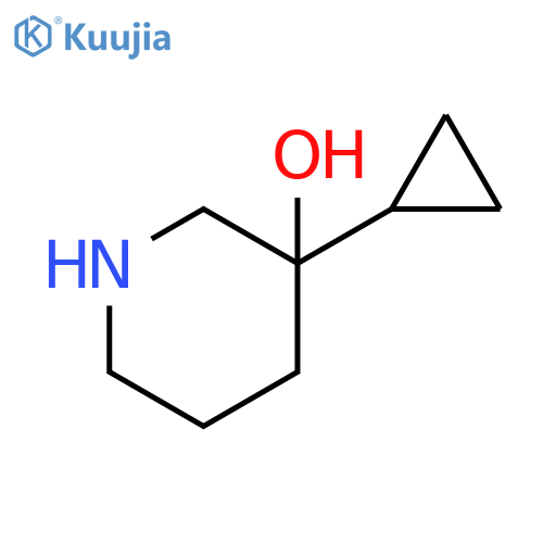 3-cyclopropylpiperidin-3-ol structure
