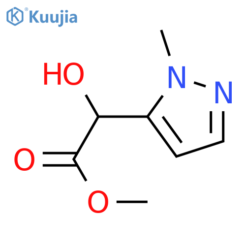 METHYL 2-HYDROXY-2-(1-METHYL-1H-PYRAZOL-5-YL)ACETATE structure