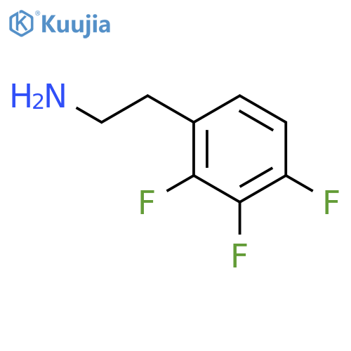 2-(2,3,4-trifluorophenyl)ethan-1-amine structure