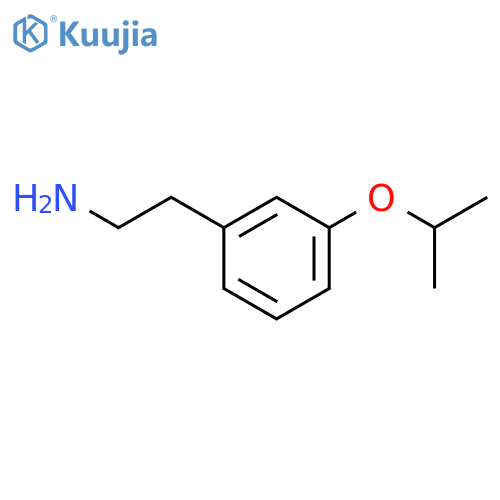 2-(3-isopropoxyphenyl)ethanamine structure