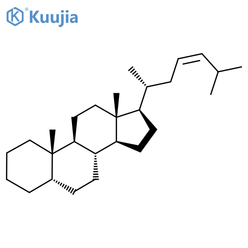 5beta-Cholest-23-ene, (Z)- structure