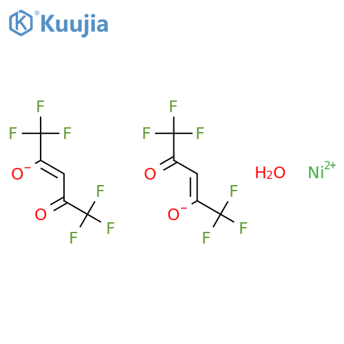 bis(Hexafluoroacetylacetonato)Nickel(Ii) structure