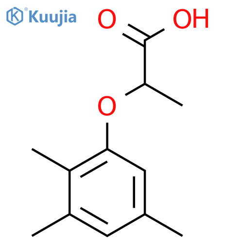2-(2,3,5-Trimethylphenoxy)propanoic acid structure