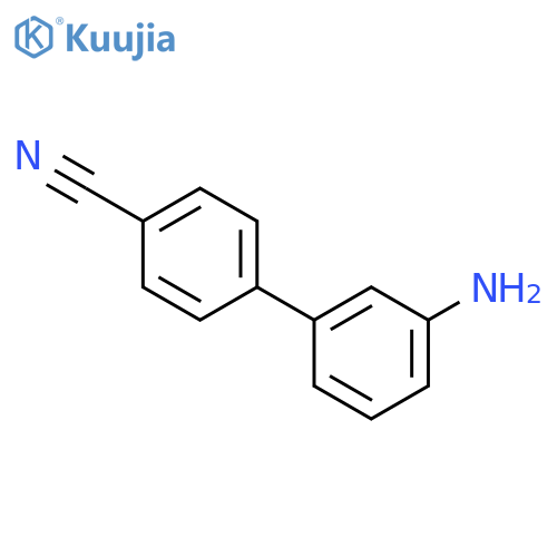 3'-Aminobiphenyl-4-carbonitrile structure