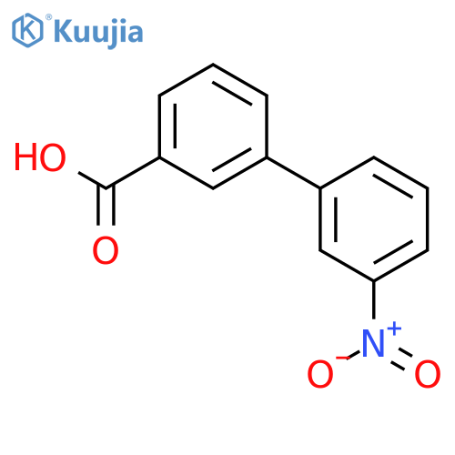 3'-Nitrobiphenyl-3-carboxylic acid structure