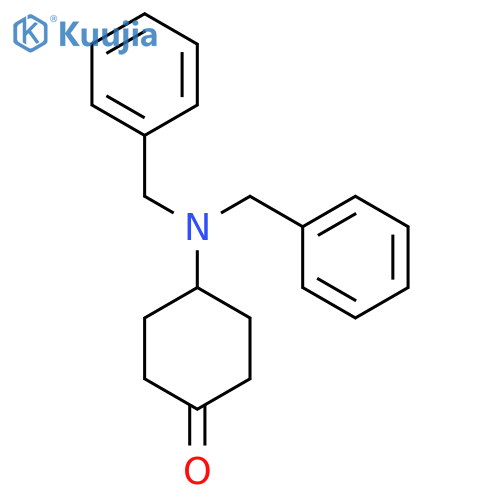 4-(Dibenzylamino)cyclohexanone structure