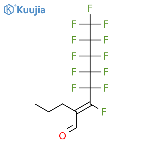 2-Octenal, 3,4,4,5,5,6,6,7,7,8,8,8-dodecafluoro-2-propyl-, (Z)- structure
