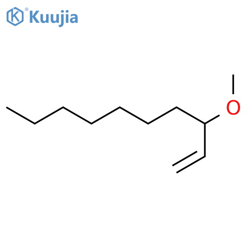 1-Decene, 3-methoxy-, (±)- structure