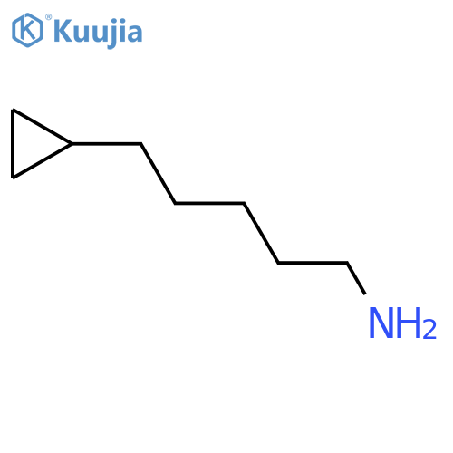 5-Cyclopropylpentan-1-amine structure