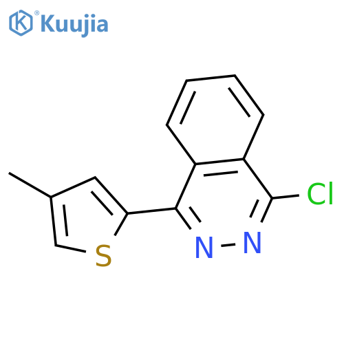 1-chloro-4-(4-methylthiophen-2-yl)phthalazine structure