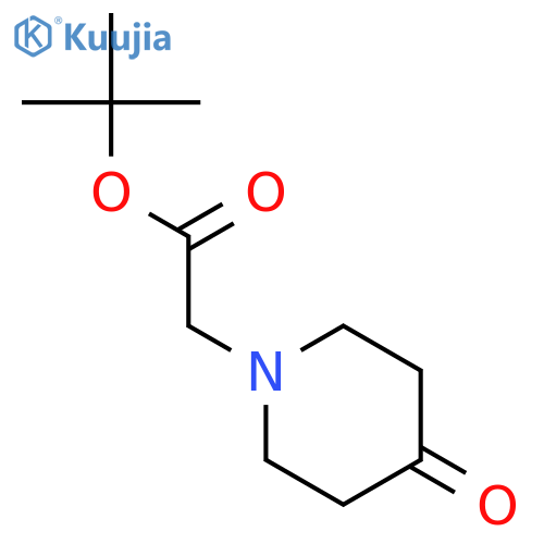 tert-Butyl (4-Oxopiperidin-1-Yl)acetate structure