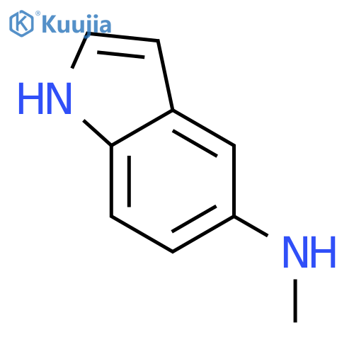 N-methyl-1H-indol-5-amine structure