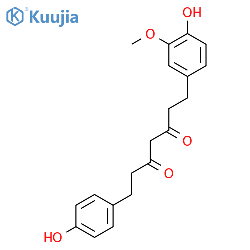 3,5-Heptanedione,1-(4-hydroxy-3-methoxyphenyl)-7-(4-hydroxyphenyl)- structure