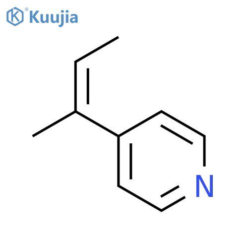 Pyridine,4-(1-methyl-1-propen-1-yl)- structure
