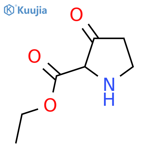Ethyl 3-oxopyrrolidine-2-carboxylate structure