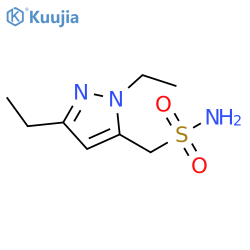 (1,3-diethyl-1H-pyrazol-5-yl)methanesulfonamide structure