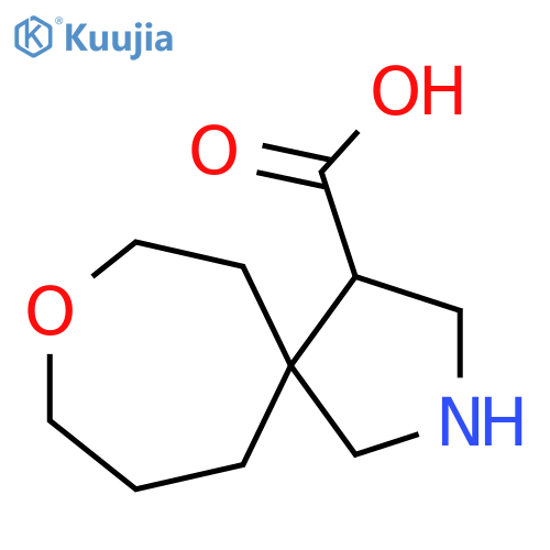 8-oxa-2-azaspiro4.6undecane-4-carboxylic acid structure