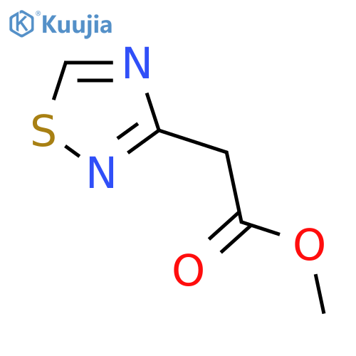 Methyl 2-(1,2,4-thiadiazol-3-yl)acetate structure