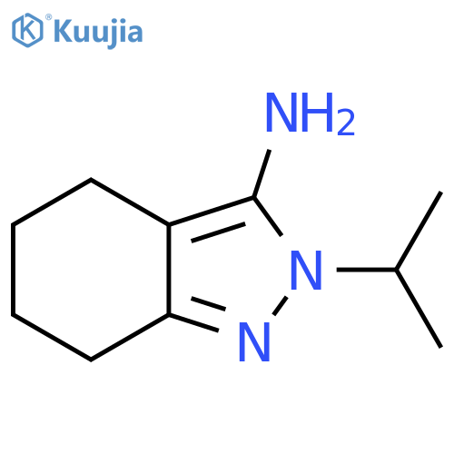 2-(Propan-2-yl)-4,5,6,7-tetrahydro-2h-indazol-3-amine structure