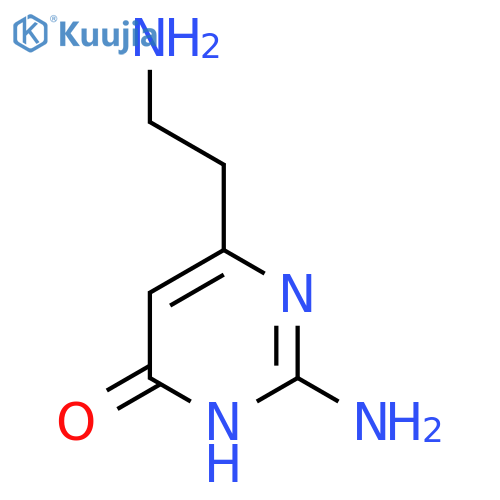 2-Amino-6-(2-aminoethyl)pyrimidin-4-ol structure